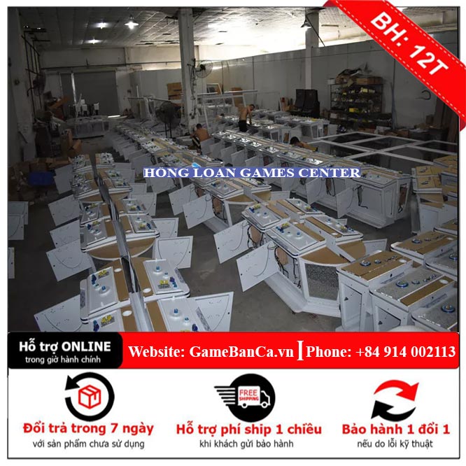 MÁY BẮN CÁ 10 NGƯỜI CHƠI