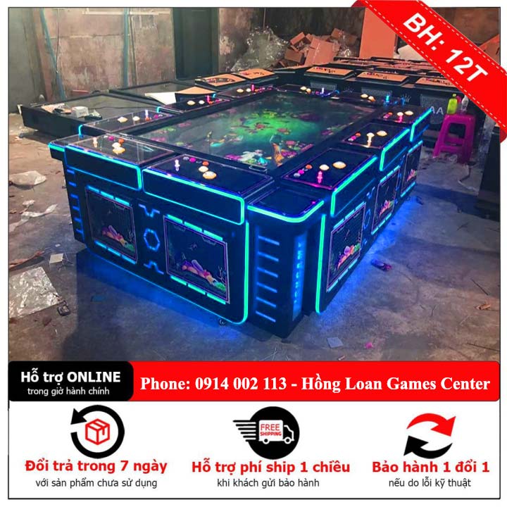 công ty thiết kê khu vui chơi, máy bắn cá