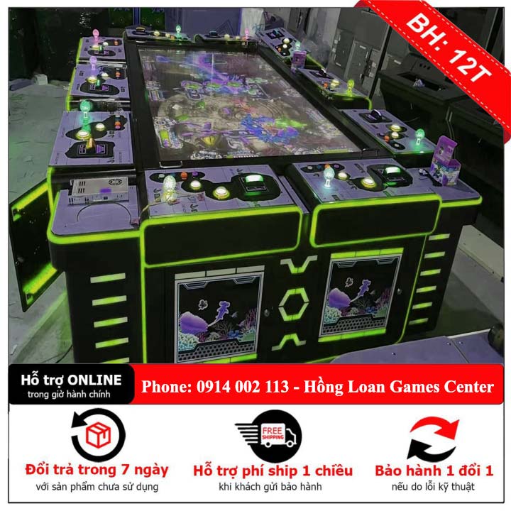 công ty thiết kế khu vui chơi, máy bắn cá